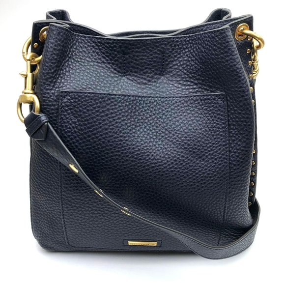 REBECCA MINKOFF Darren Leather Shoulder Bag - Picture 3 of 12